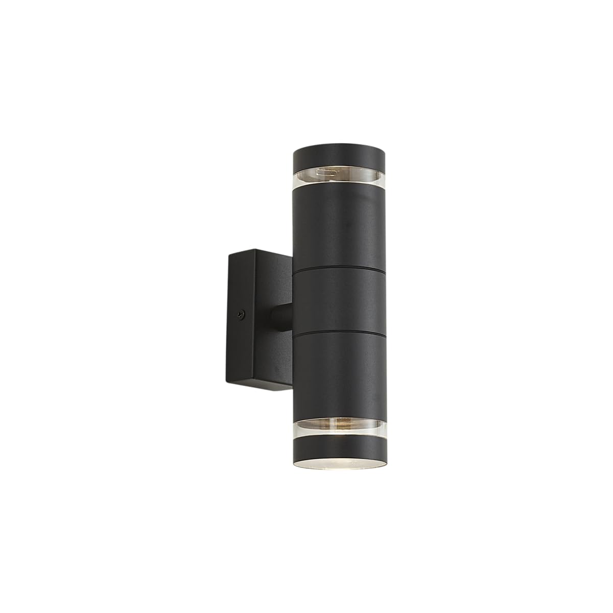 Qazqa moderne applique murale extérieure noir 11.3cm Dubbla