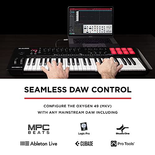 M-Audio OXYGEN 49 MKV 49 (Mkv) – 49 Key Usb Midi Keyboard Controller thumb #5