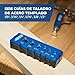 Kreg Portable Drilling Guide - 6 Hardened Drill Guides for Carpentry - Craftsman Tool Accessory