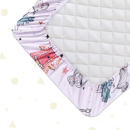 Drap-housse compatible Next To Me 85x51 en coton avec alèse imperméable - 7