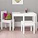 Baby Relax Hunter 3 Piece Kiddy Table and Chair Set, White