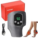 Emsense Foot Massager, Emsense Fußmassagegerät, Fußgelenk Massagegerät mit Wärme, Beinmassagegerät mit 3 Modi, 5 Wärmestufen, Wadenmassagegerät Geschenk für Frauen Männer (1PC)