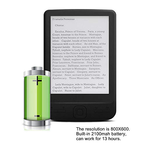 4.3Inch e-Book Reader, BK-4304 800x600 E-Ink Screen Display Ebook Reader Electronic Paper Book, Built-in 8GB Memory - Thumbnail 5