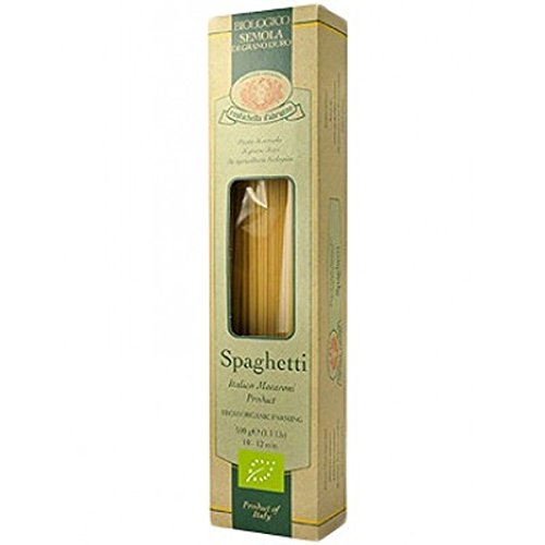 Rustichella Spaghetti Organic, 17.6-Ounce Boxes (Pack of 4)