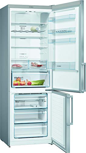 Bosch-KGN49XIDP-Serie-4-Frigorifico-independiente-XXL-203-x-70-cm-207-kWhano-Inox-antifingerprint-330-L-parte-congeladora-de-108-L-NoFrost-VitaFresh