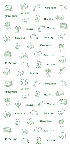 Image of JK Pac Fresh 20M Food Wrapping Paper Roll | Pack of 6 | BPA-Free, Non-Stick, Eco-Friendly & Heat-Resistant | Ideal for Baking, Food Storage, Packaging & Oil Absorption