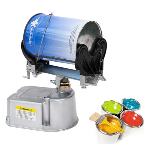 Mezclador de pintura neumático, máquina de oscilación con presión de aire de 0,2 a 0,6 Mpa, 15 min/cubo, oscilador de pintura ajustable para talleres de carrocería y cabinas de pulverización