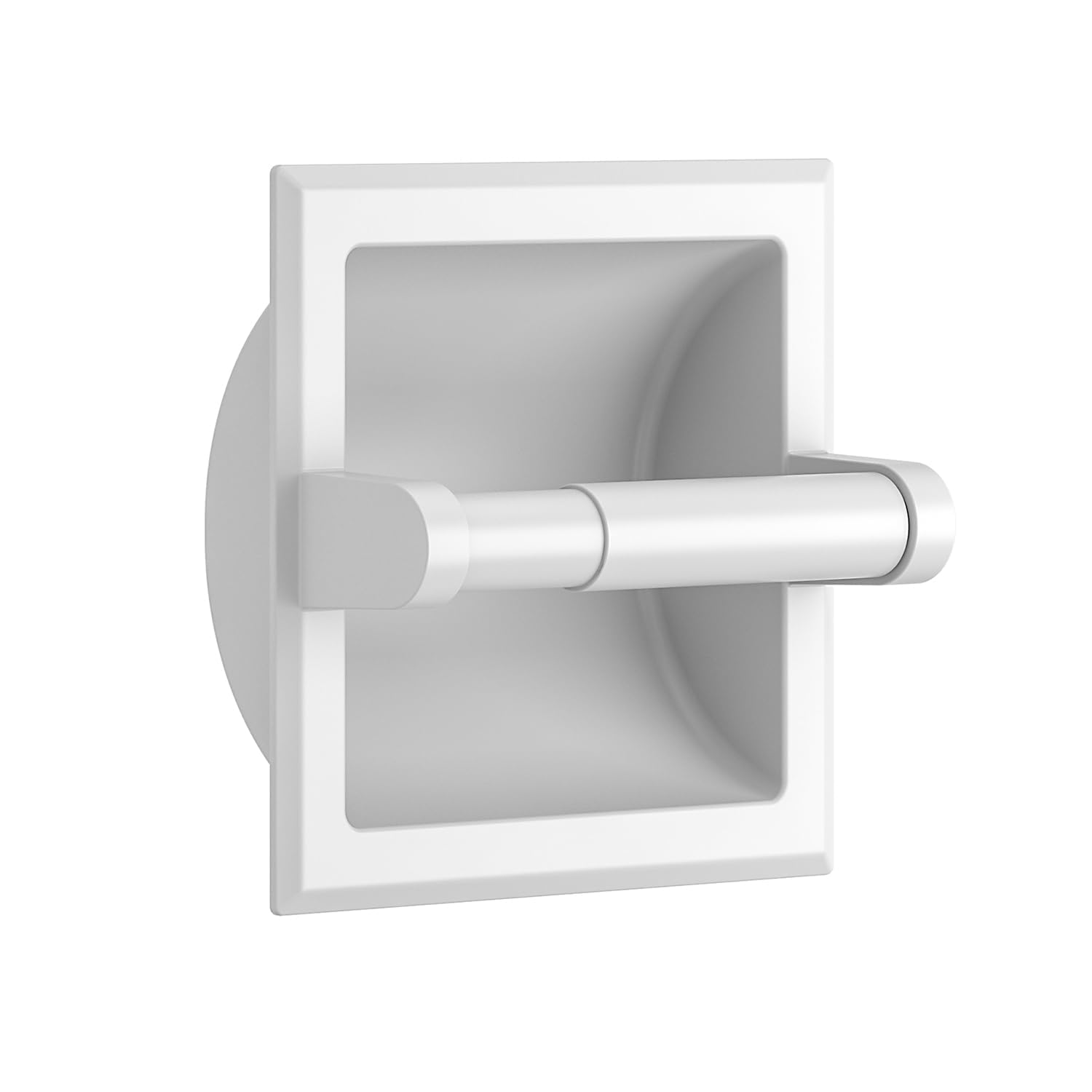 FORIOUS Recessed Toilet Paper Holder, Wall Mount Bathroom Tissue Holder — Amazon image 16