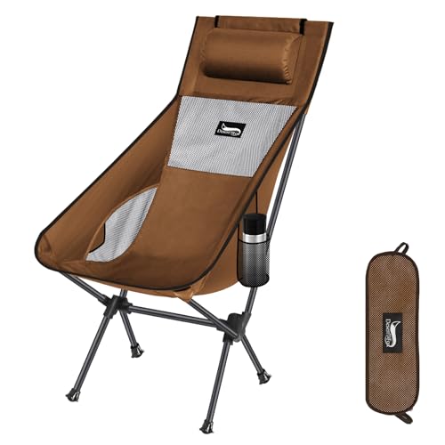 DesertFox 0066 Outdoor Folding Chair with Pillow, Ultra