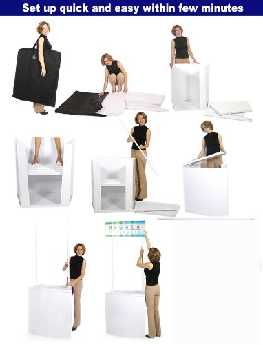 Promotion Counter Table Kiosk Trade Show Display Supermarket Demo Pop up Booth - Thumbnail 2