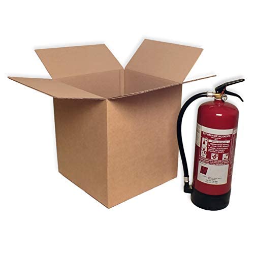 Pack 60 cajas de Cartón simple - 400x400x450mm - Caja para envío, mudanza y almacenaje - Ultraresistentes
