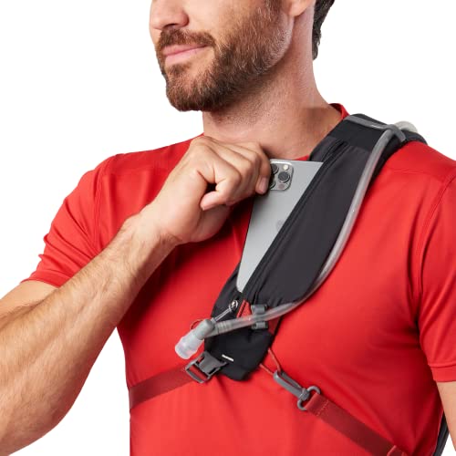 Chaleco de hidratación running Nathan 12L material impermeable y transpirable Pinnacle Race 6