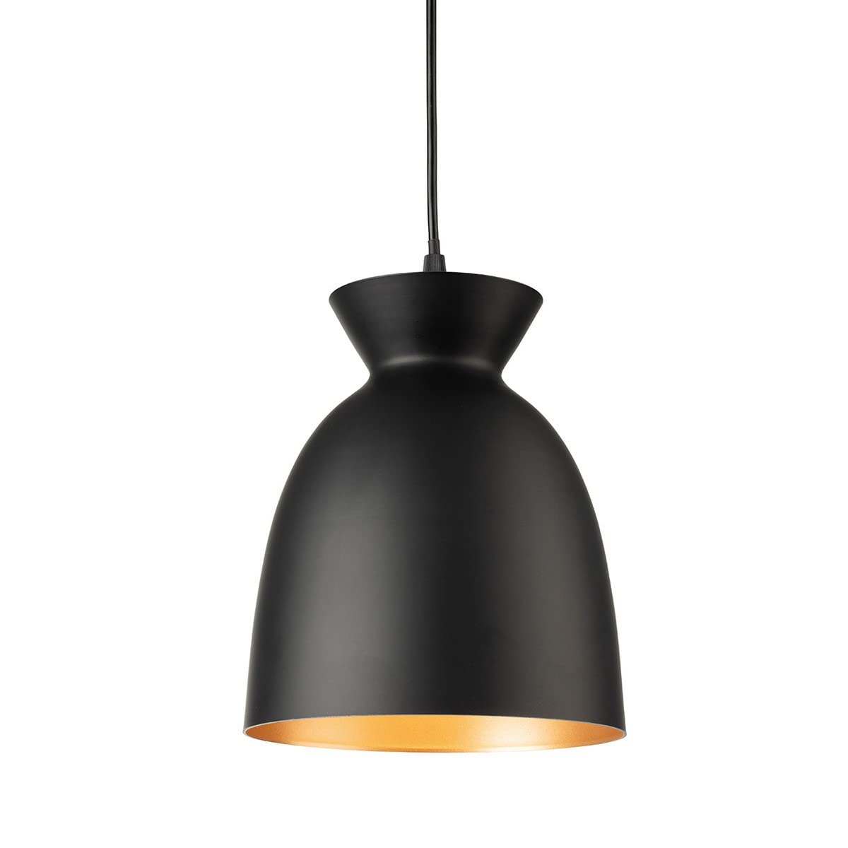 Firstlight 2910BK Maisie 1 Light Ceiling Pendant Light in Black Finish