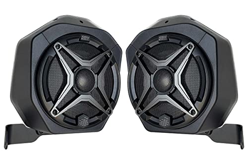 SSV Works Rear Speaker Pods Compatible with Ford Bronco 4-Door 2021-2026, Upgrade 6.5' Pods for Bronco Accessories w/SSV A6 120w Speakers - 220-BR-B65A