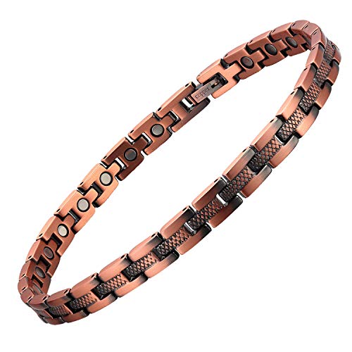 Copper anklet for women for pain 9.8 inches adjustable