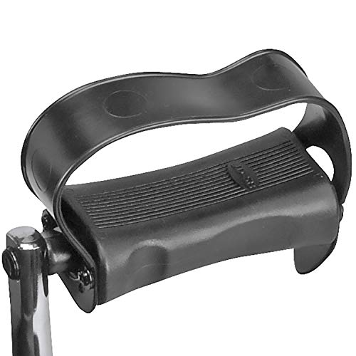 DMI Under Desk Mini Bike for Arms or Legs to use as Exercise Equipment or Physical Therapy with Digital Monitor, Step Tracker and Adjustable Tension Knob, Mat and Batteries Included