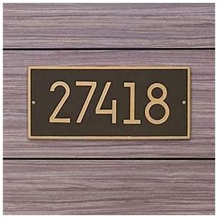 Placa de Dirección Personalizada de Metal Fundido Whitehall miniatura 7