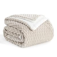 Couverture Canapé 230x270 Plaid Polaire 230x270cm Gris - Couverture Douce Réversible Flanelle Et Sherpa Doux Et Chaud