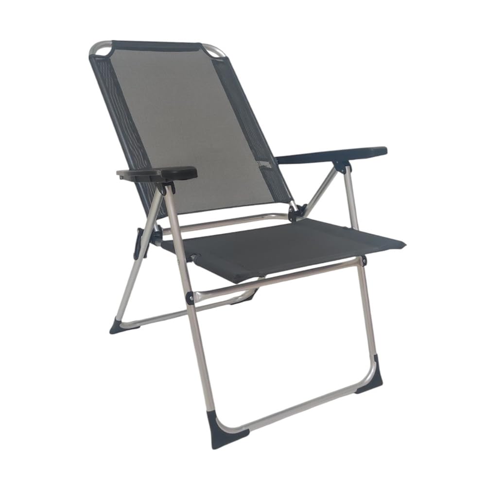 LIPARI - Tumbona reclinable plegable para piscina, jardín, camping, playa