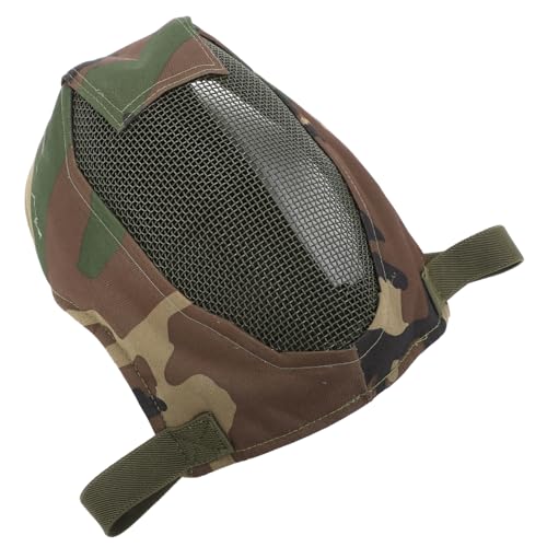 GANAZONO Fencing Protective Cover Mesh Mask for Outdoor Game Breathable Face Mask