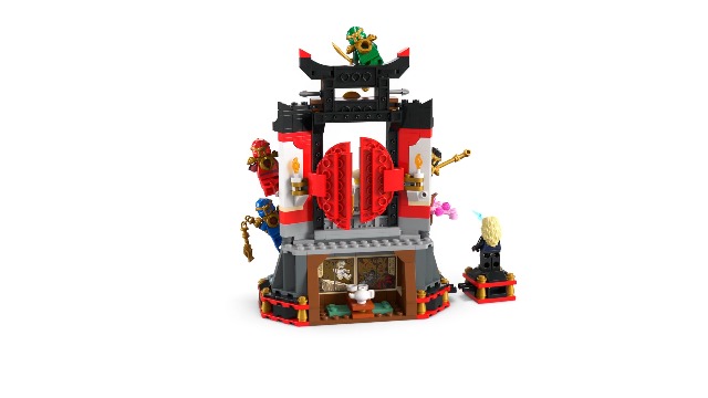 Watch LEGO Ninjago Ninja Character Display 15th Anniversary 71866