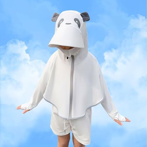 Children's Sun Clothes Ice Silk Thin Boys And Girls Breathable Hooded Sun Protective Coat Jacket Fall Winter Clothes2