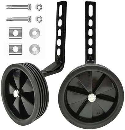 Training Wheels Heavy Duty Rear Wheel Bicycle Stabilizers Mounted Kit ...