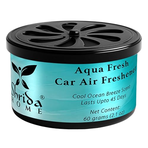 60g Aqua Fresh Car Air Freshener Gel, Long-Lasting Organic Essent...