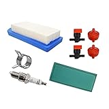 ALL-CARB 697014 697153 Air Filter Kit Replacement for Replacement for Craftsman Lt1000 15-18.5HP