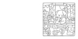 Cozy Cuties: Coloring Book for Adults and Kids (Cozy Spaces Coloring)