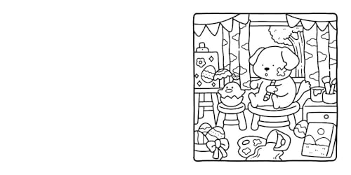 Image of Cozy Cuties: Coloring Book for Adults and Kids (Cozy Spaces Coloring)