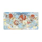 崩壊：スターレイル トリビー ゲーミングマウスパッド サイズ 非スリップ加工 キャラクターイラスト印刷 滑り止め 大型マウスパッド