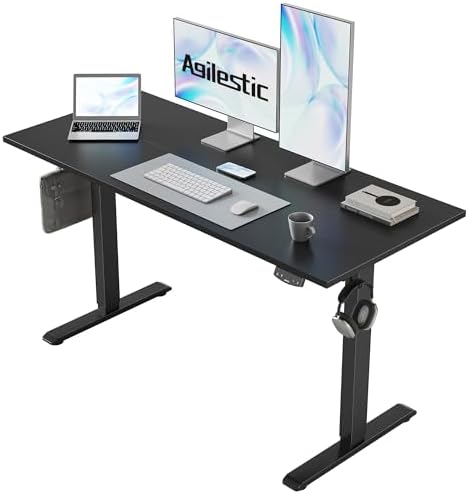 Agilestic 48 * 24 Inch Height Adjustable Electric Standing Desk, ...