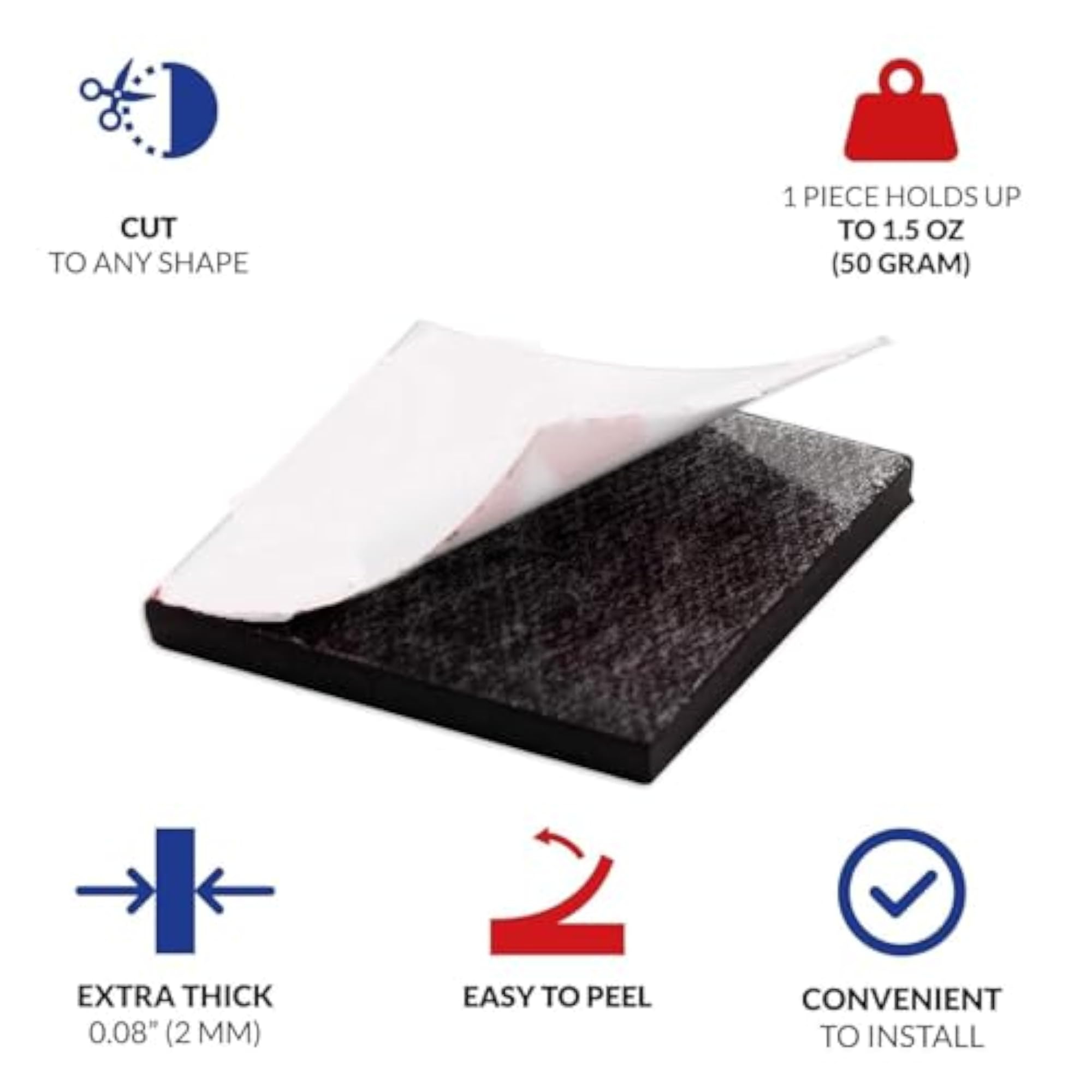 30 Pieces Self Adhesive Flexible Sticky Magnetic Stickers