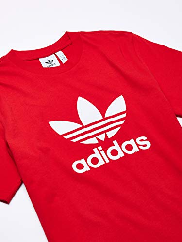 ADIDAS TREFOIL TEE T-SHIRT UOMO ROSSA EJ9678 Rosso...