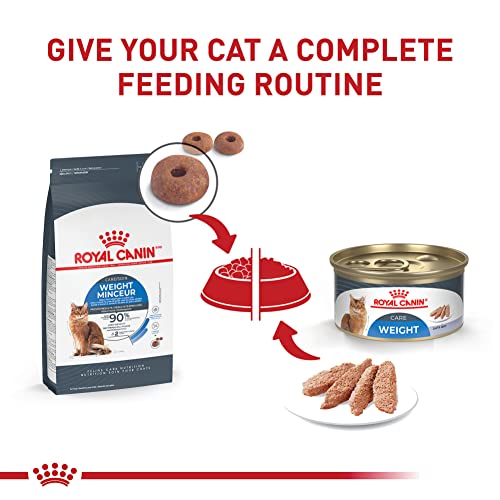 Royal Canin Feline Care Nutrition Weight Care Adult Loaf in Sauce Cat Food, 3 oz (Pack of 24)