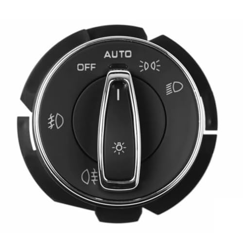 Interruptor luz faros compatible con Porsche Macan selector luces antiniebla coche 95861353305 de recambio