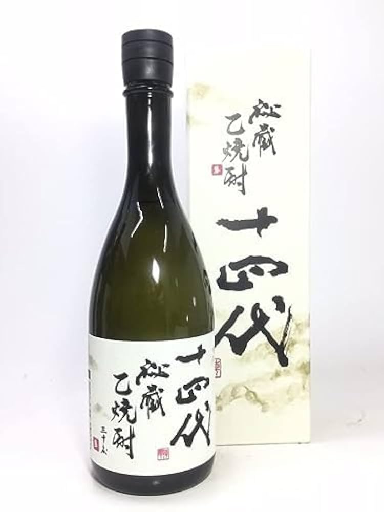 十四代　秘蔵乙焼酎　720ml×6 Amazon.co.jp: 高木酒造 十四代 秘蔵 乙焼酎 箱付き 30度 720ml