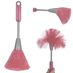 WOVTE 3 Pack Fluffy Microfiber Delicate Kitchen Duster Laptop Keyboard Brush Computer Screen Cleaner Tool Mini Dusting Wand (Blue, Green, Pink) - Image 3