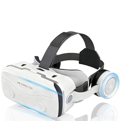 Gafas VR, 3D VR Gafas de Realidad Virtual VR Glasses Objetivo y Pupila Regulable para 4.7" - 7.2" Android/iOS Smartphone (Blanco) | Ya disponible en tu tienda friki favorita! En mundofriki.es! Gafas VR, 3D VR Gafas de Realidad Virtual VR Glasses Objetivo y Pupila Regulable para 4.7" - 7.2" Android/iOS Smartphone (Blanco) | Ya disponible en tu tienda friki favorita! En mundofriki.es!