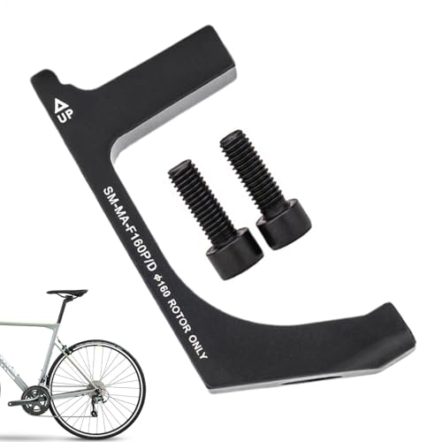 Adaptador de freno de disco de bicicleta - Montaje plano de aleación de aluminio, adaptador de soporte posterior | Monte plano multifuncional para post adaptador de montaje, adaptador de pinza de fren
