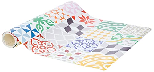 VINILIKO, Alfombra de vinilo, Multicolor, 66x180 cm