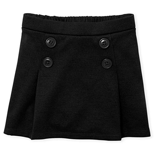 Image of The Children's Place Baby Girls' and Toddler Ponte Knit Button Skort