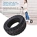 10 Inch Electric Scooter Tubeless Tire, 90/55-6 Off Road Rubber Tire Replacement