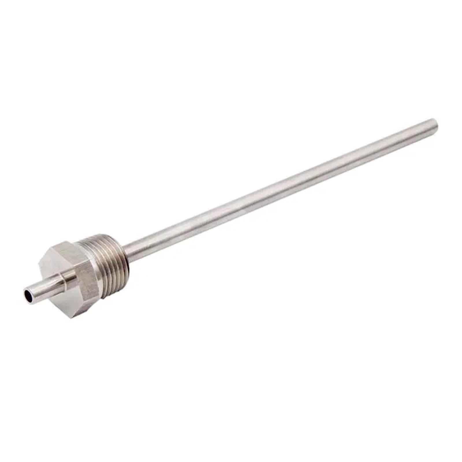 Puits thermométrique NPT 1/2" et sonde 6" (diamètre extérieur 1/4" x diamètre intérieur 5/32" - Pièces de bouilloire de brassage maison en acier inoxydable 304
