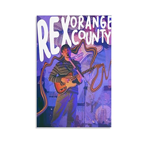 Poster du comté d'Orange de Rex DAXXIN sans cadre 50x75 cm