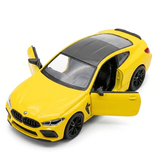 Image of Wizplex Kinsmart BMW M8 Competition 1:36 Scale Officially Licensed Die-Cast Metal Car Model - Pull-Back Action Openable Doors German Sports Car Collectible Toy