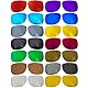 Wetnenss Ersatzgläser für Rayban Justin RB4165 (54mm) Sonnenbrille Polarisiert Dicke 1.5mm Salzprävention Ölfest (red) -