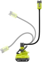 Vista 2 de RYOBI Luz de abrazadera LED flexible inalámbrica ONE+ de 18V PCL665