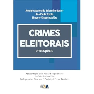Capa do livro Crimes Eleitorais em espécie